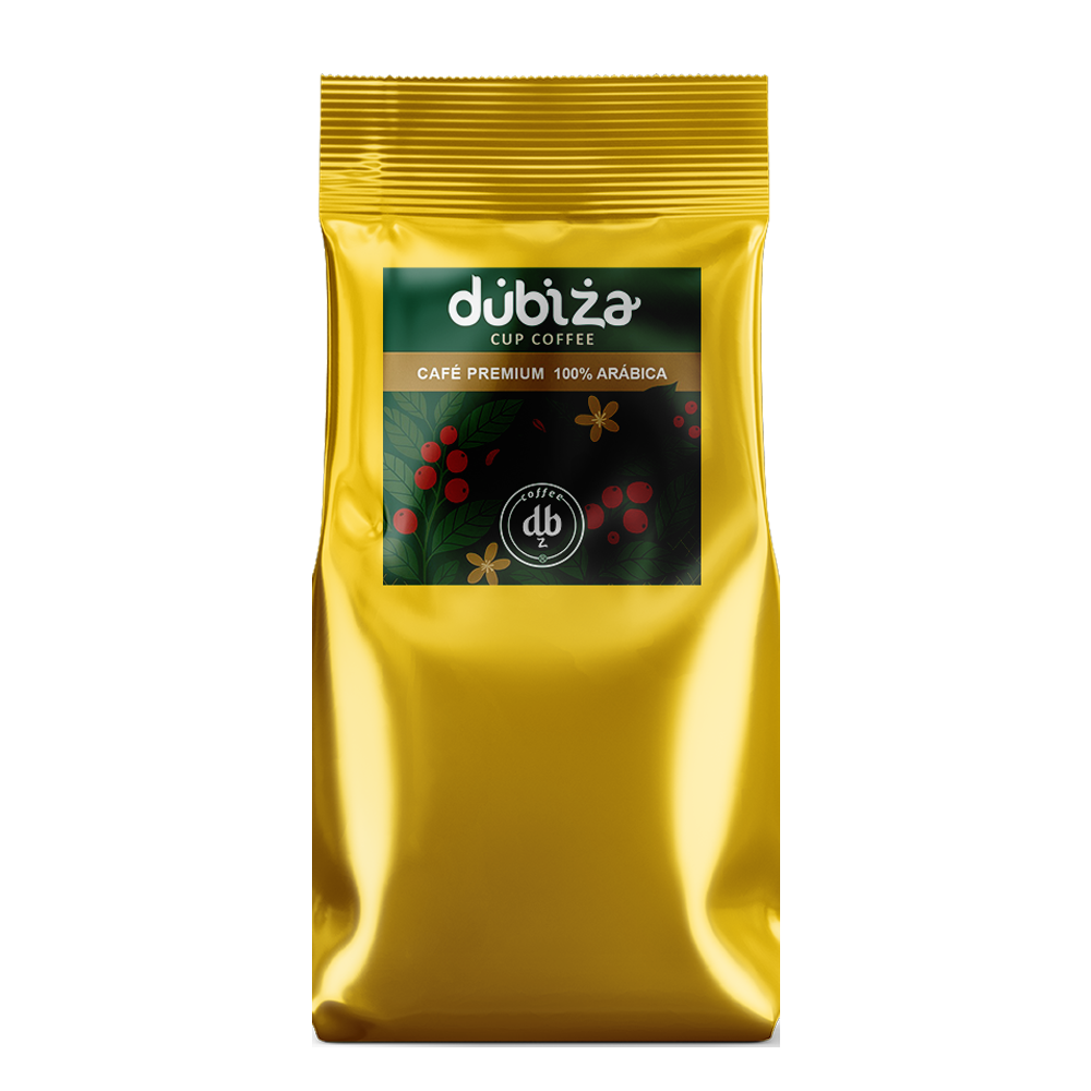 Dubiza Cup Coffee em embalagem